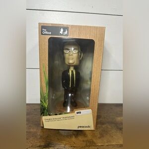 The Office Dwight Schrute Bobblehead Figure Collectible Peacock New In Box